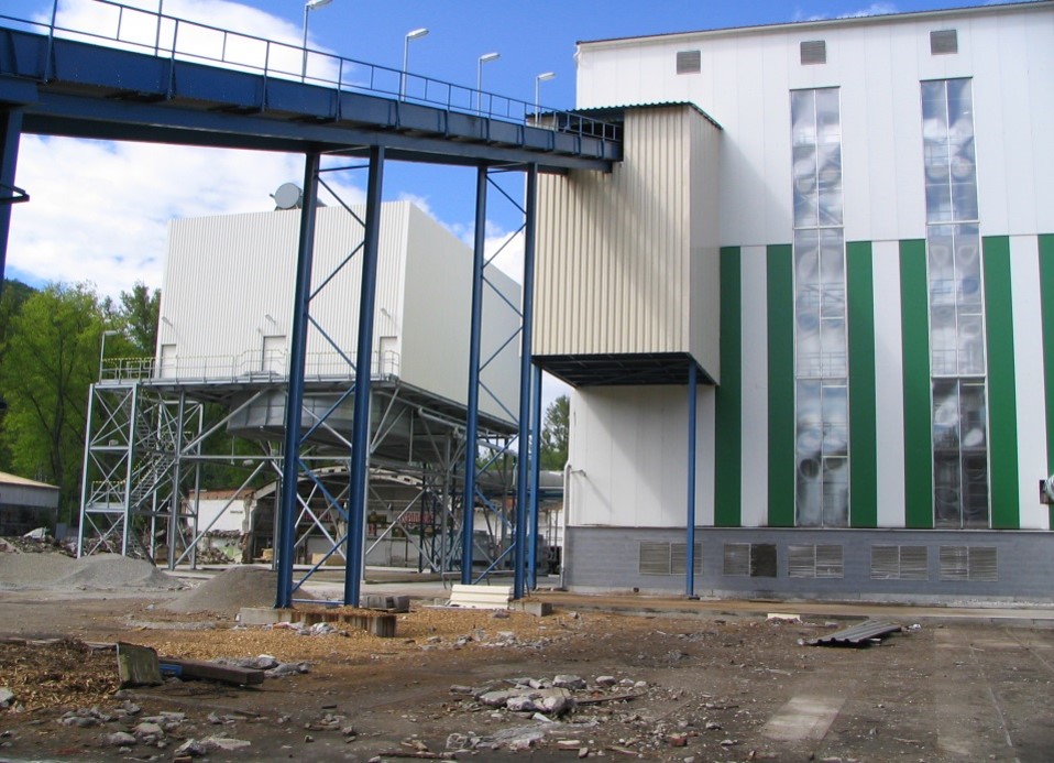 Biomass combustion Smrečina Hofatex,s.r.o. Banská Bystrica